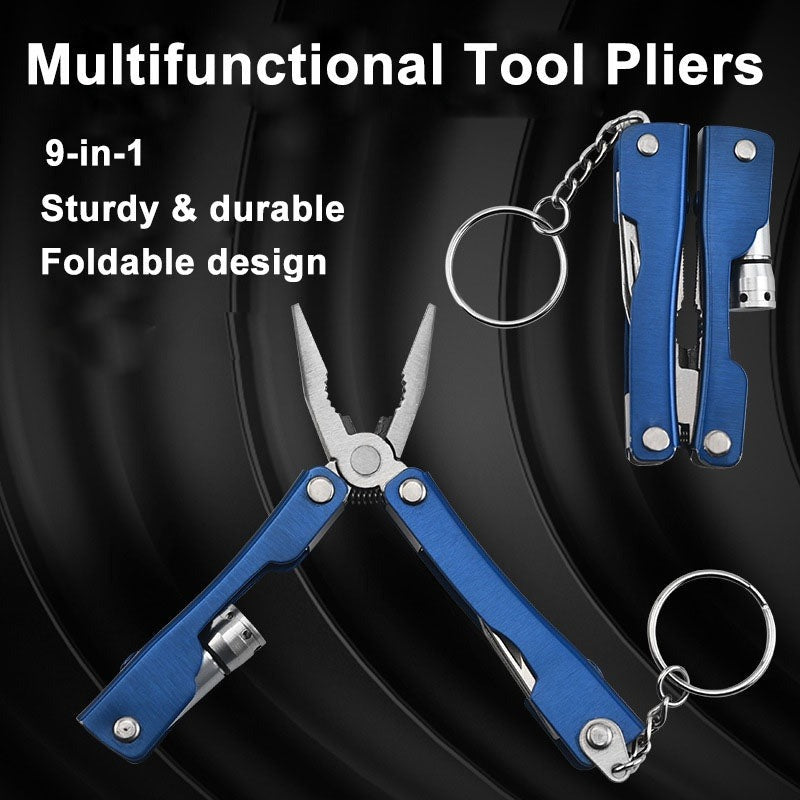 FunkMaster 9-in-1 LED Multitool Pliers