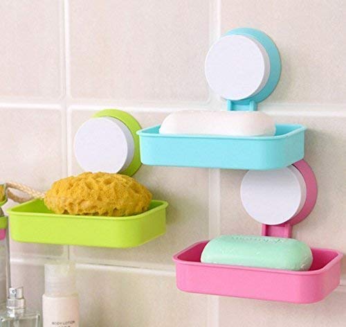 Suction Hero Double-Deck Soap Saver