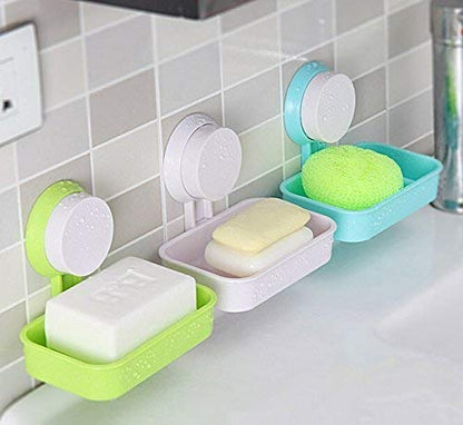 Suction Hero Double-Deck Soap Saver