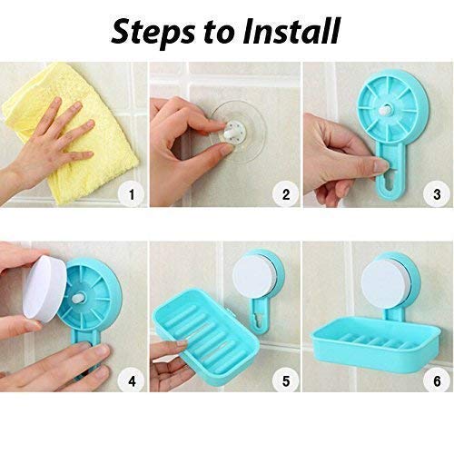 Suction Hero Double-Deck Soap Saver