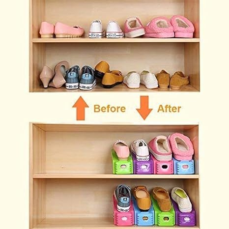 StepSaver Shoe Organizer - Set of 4 Pcs