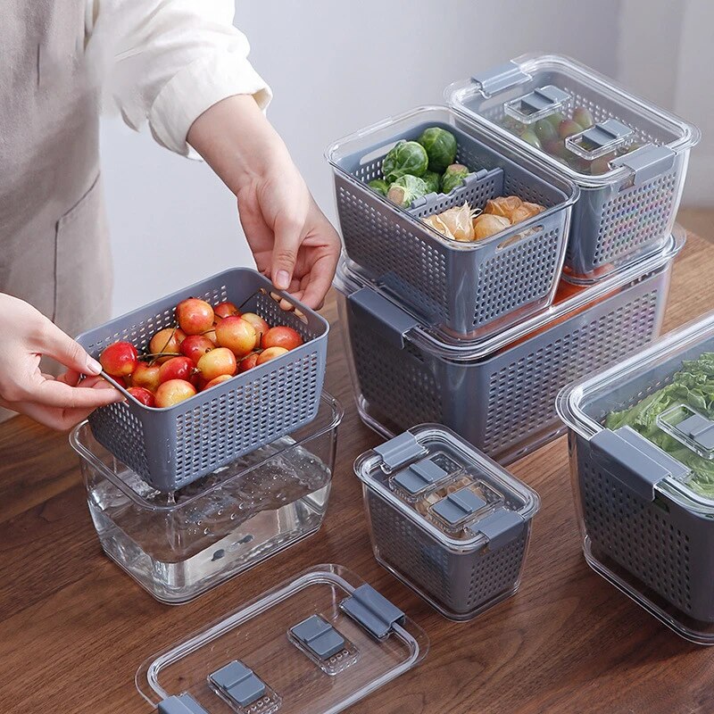 CoolDrain Kitchen Storage Box