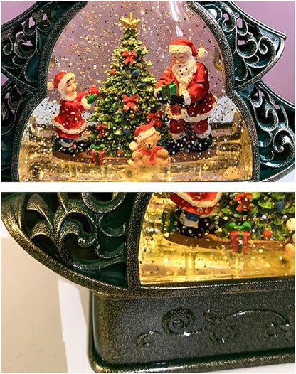 GlitterGlow Christmas Tree Lantern