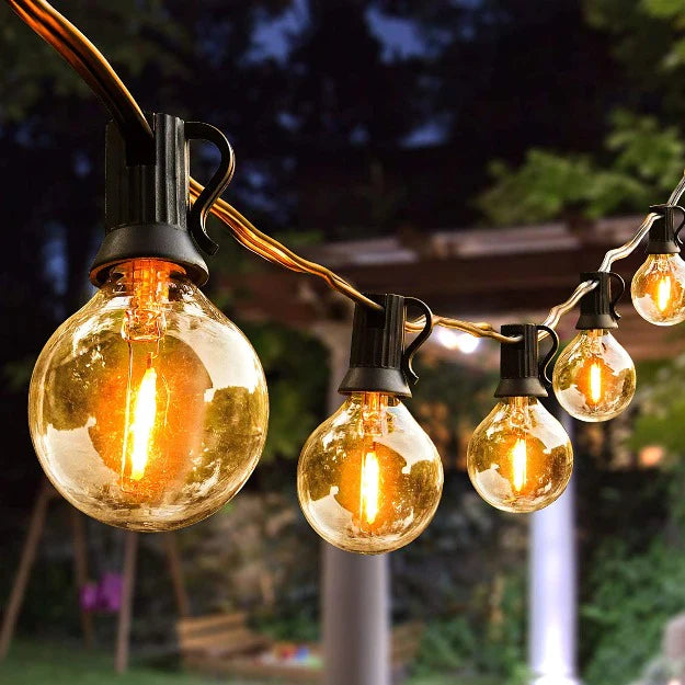 GroovyGlow Waterproof Outdoor String Lights