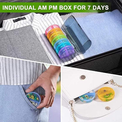 Viva Pill Pro – Weeklong Whimsy Med Organizer