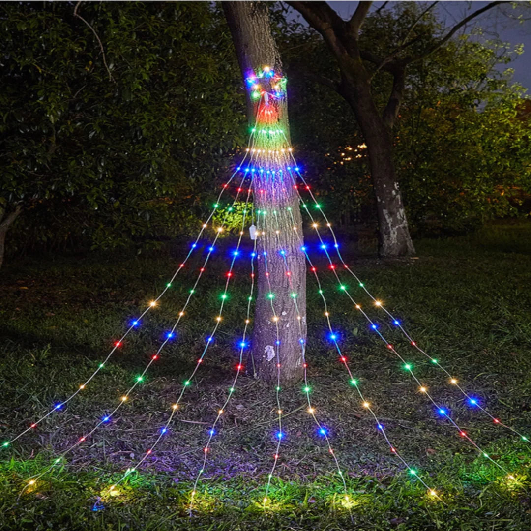 Galactic Glimmer 9-String Starlight Christmas Tree