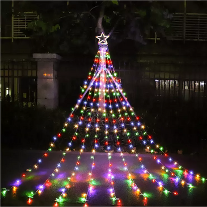 Galactic Glimmer 9-String Starlight Christmas Tree