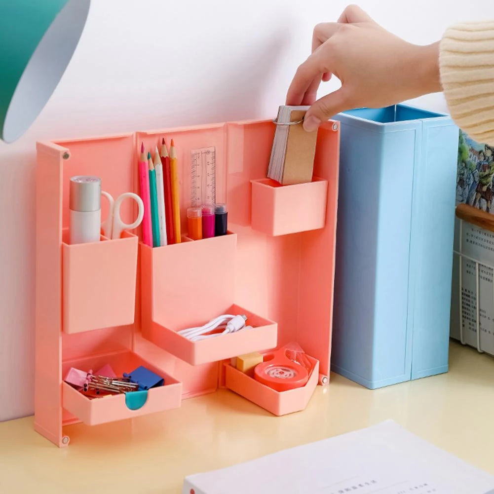 Magnetix Storage Box: Funky Folding Pencil Pen Holder