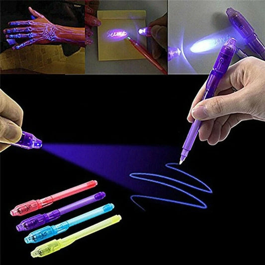 Glow-In-The-Dark Magic Pen Set of 3