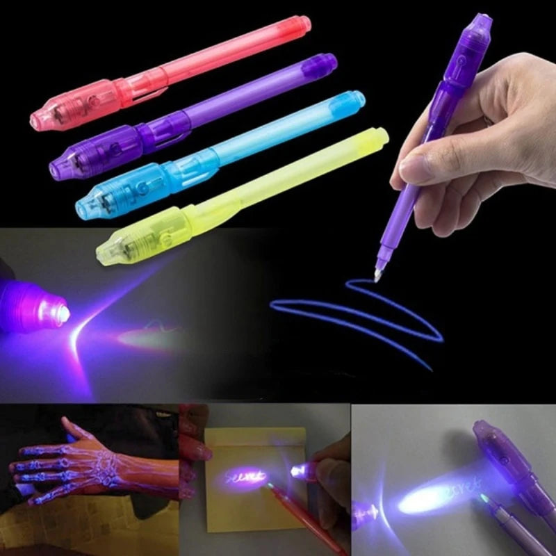 Glow-In-The-Dark Magic Pen Set of 3