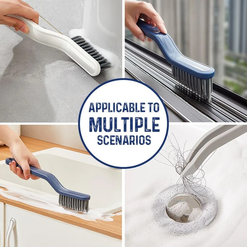 Funky Gap Cleaner - Multifunctional Bathroom Tile Floor Gap Cleaning Brush