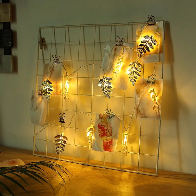 Leaf Glow String Lights