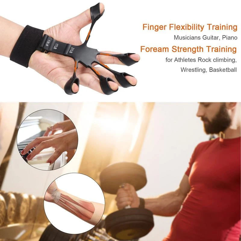 FretFlex Finger Dynamo: Guitar Finger Strengthener & Recovery Tool