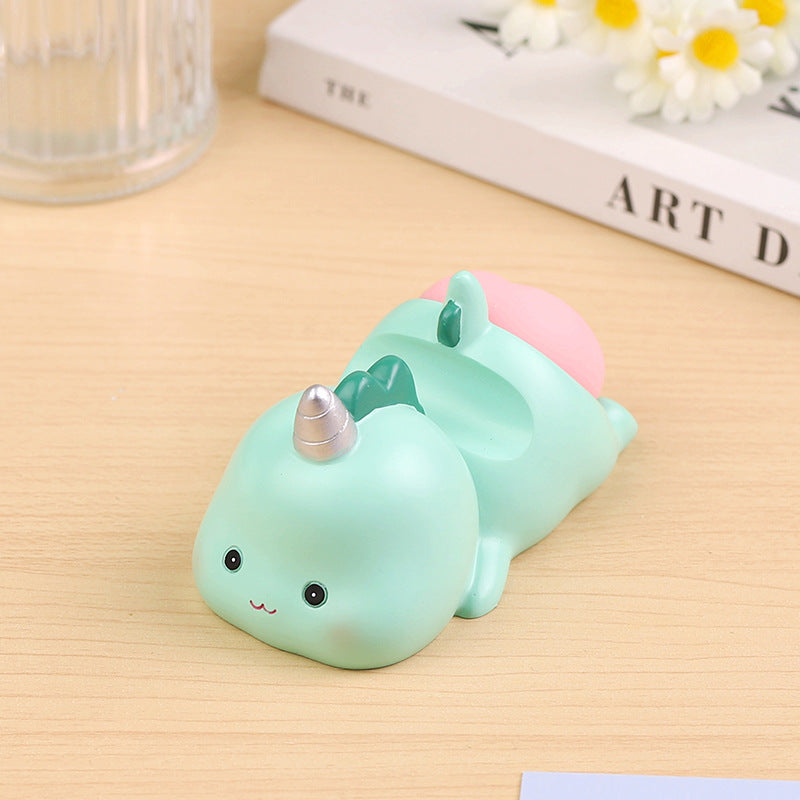 SquishyZoo MobileMate - Polyresin Animal Stand with Stress-Relief Squishy