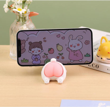 SquishyZoo MobileMate - Polyresin Animal Stand with Stress-Relief Squishy