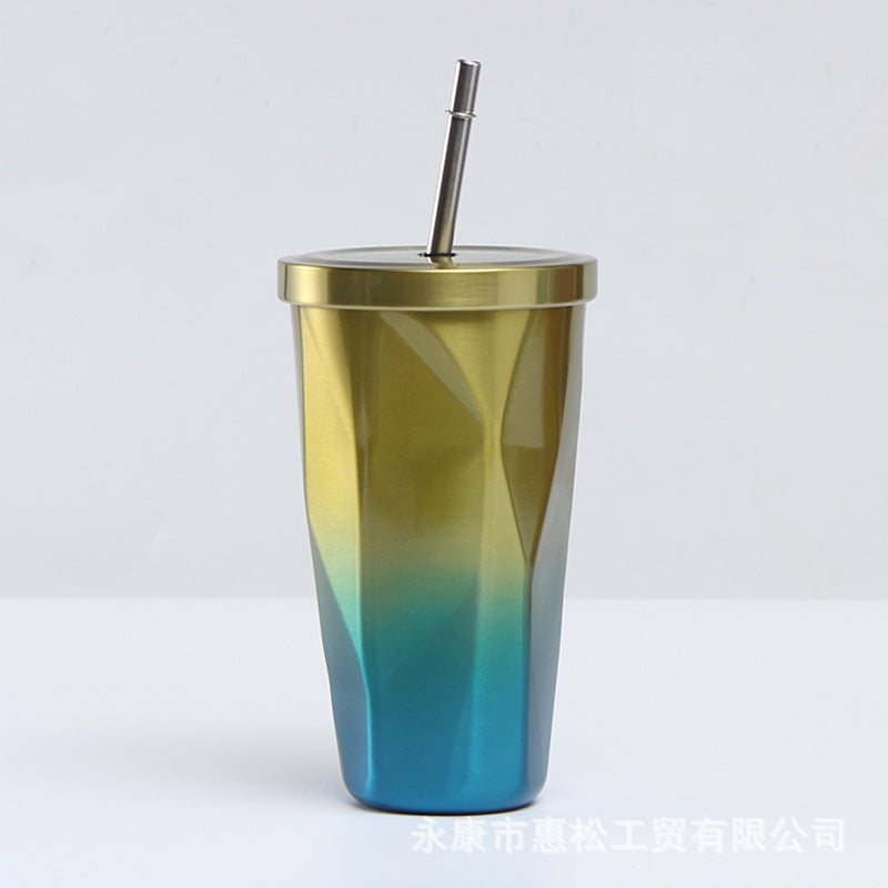 GleamSip Stainless Steel Funky Sipper