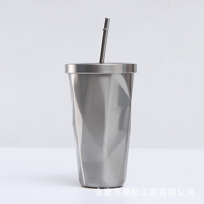 GleamSip Stainless Steel Funky Sipper