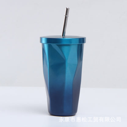 GleamSip Stainless Steel Funky Sipper