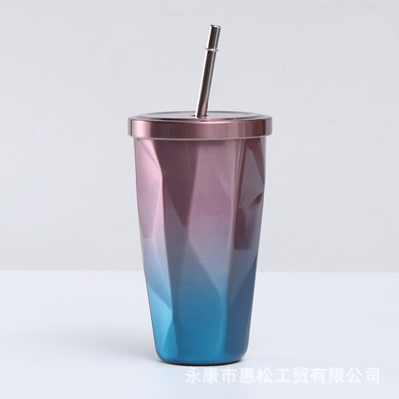 GleamSip Stainless Steel Funky Sipper