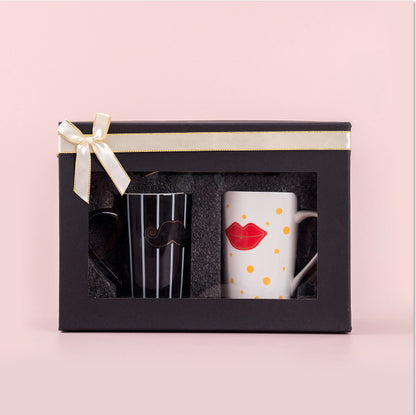 TwinCup Bliss: Mr. & Mrs. Mug Set