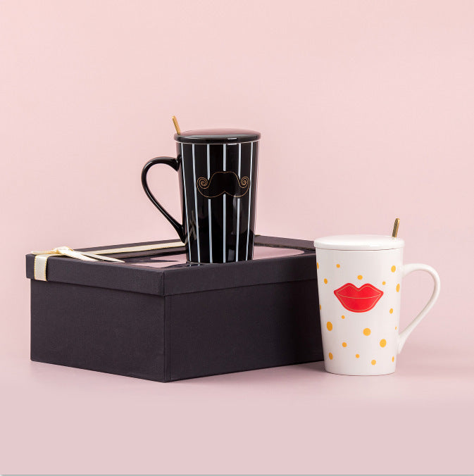 TwinCup Bliss: Mr. & Mrs. Mug Set