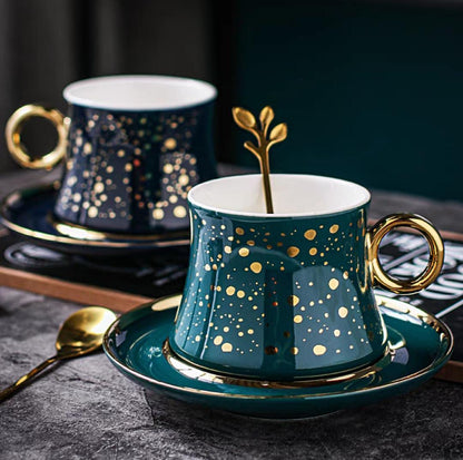 Golden Dottie Delight Cup Set- Sold Indivially