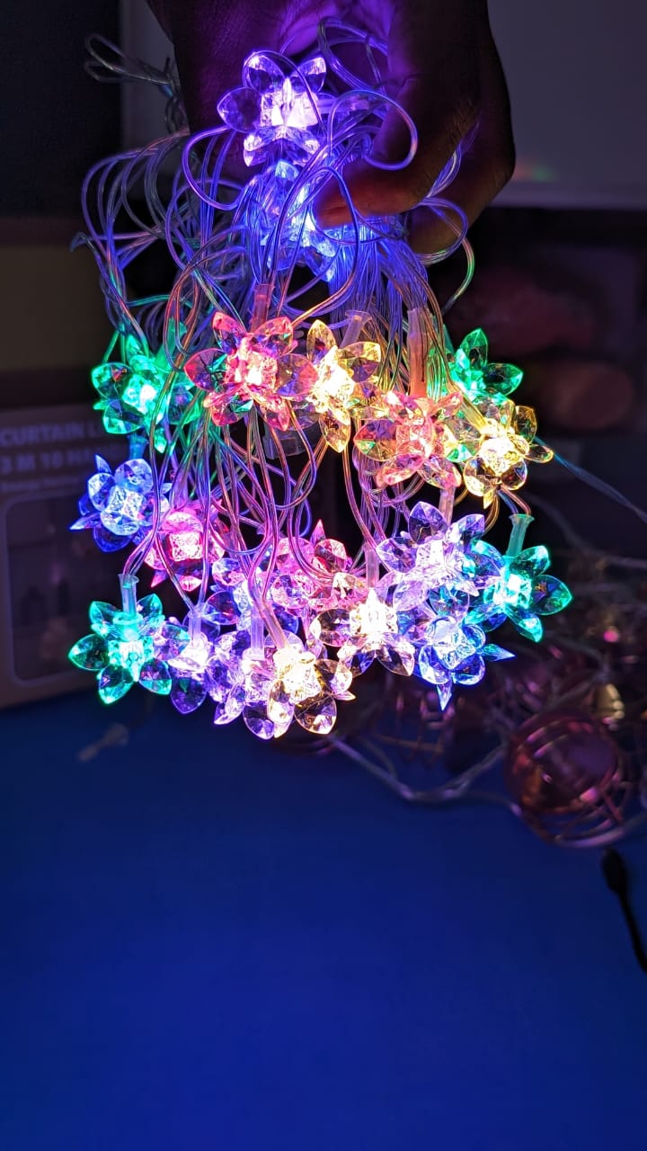 Luminous Lotus Lure String Light