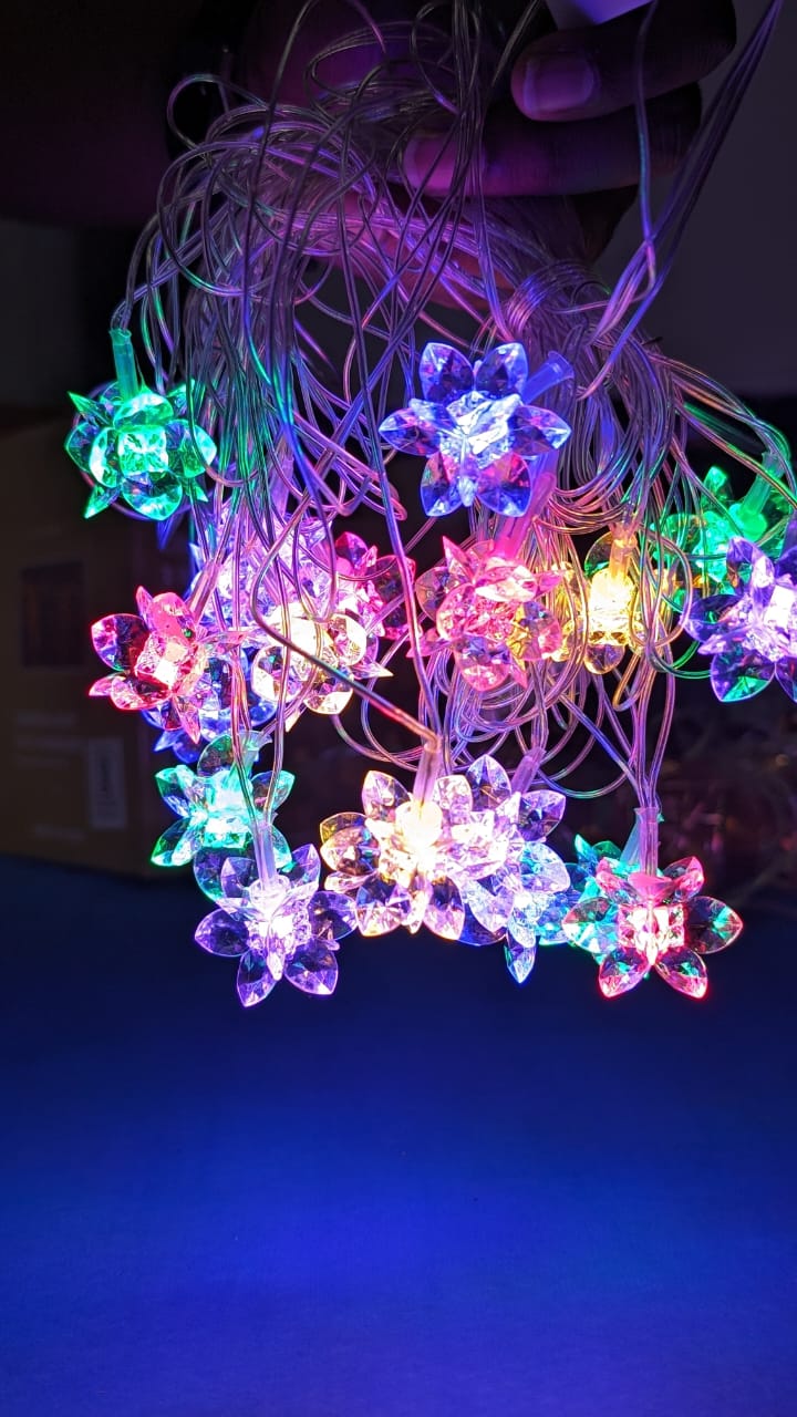 Luminous Lotus Lure String Light