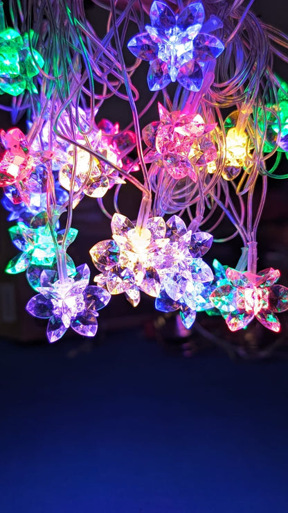 Luminous Lotus Lure String Light