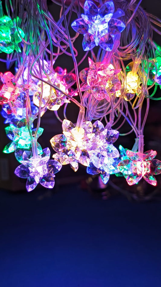 Luminous Lotus Lure String Light