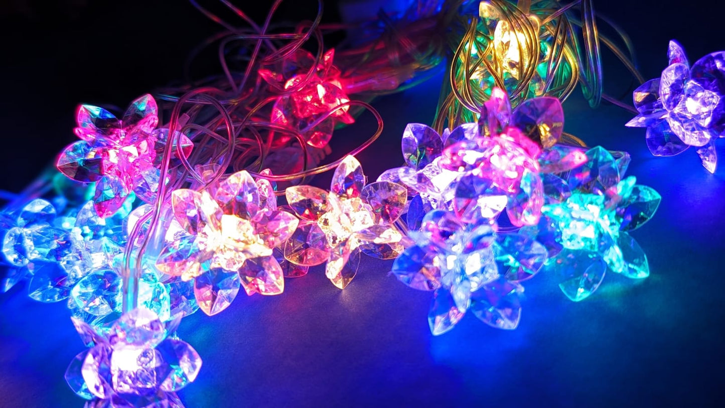 Luminous Lotus Lure String Light