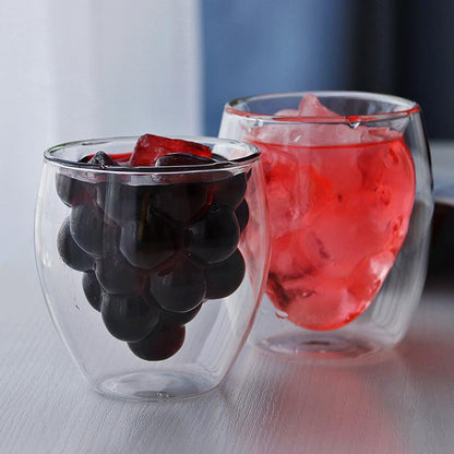 FruitFantasia Double Walled Glass Collection