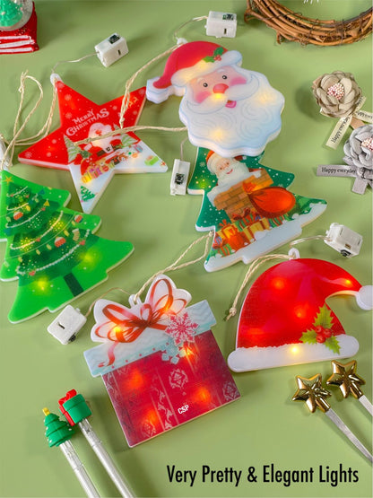 TwinkleTopper LED Christmas Ornaments - per pic - assorted