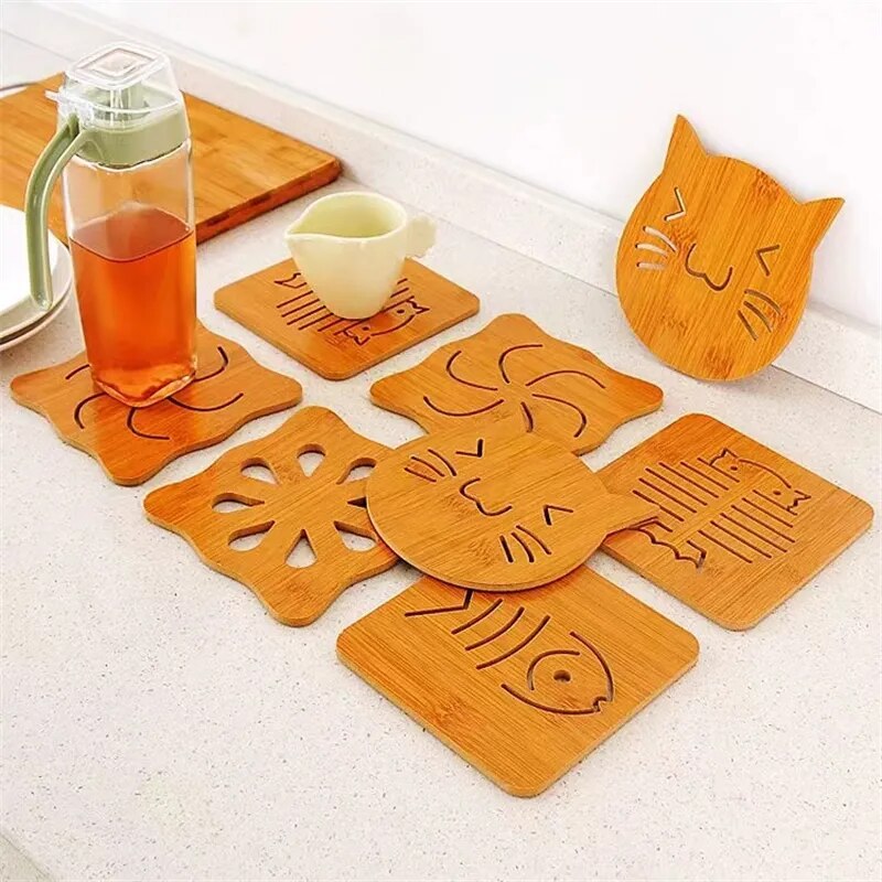 WoodyMat Delight: Dining Duo - SET OF 2 PCS