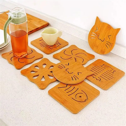 WoodyMat Delight: Dining Duo - SET OF 2 PCS