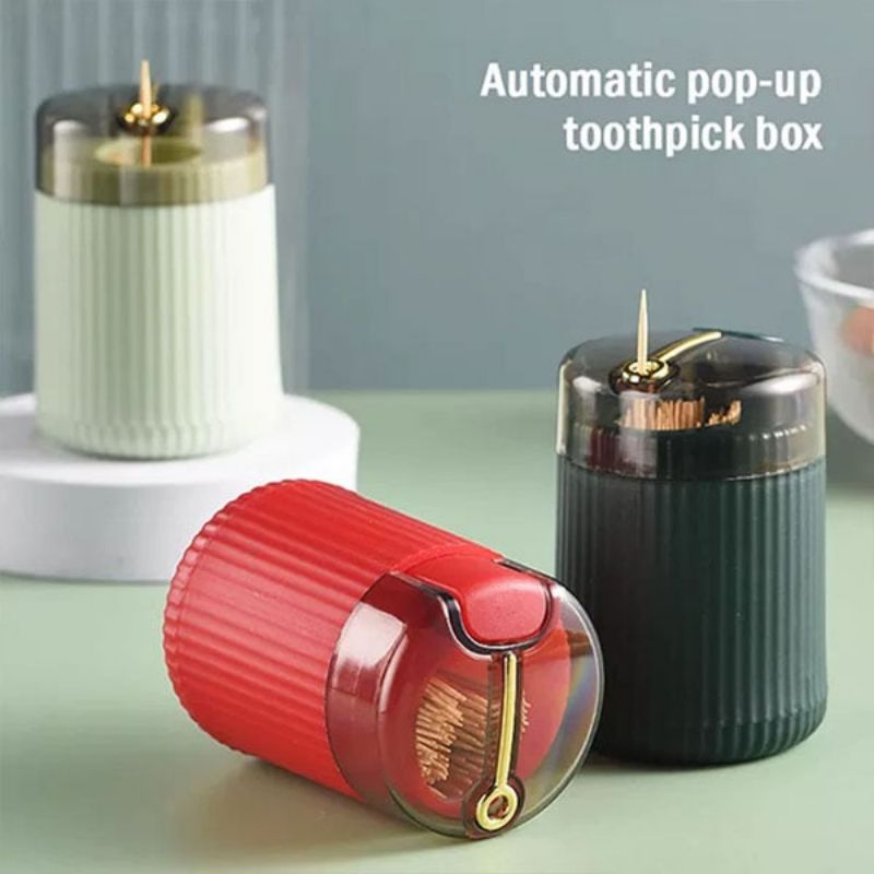 Twist-n-Pick: Funky Pop-Up Toothpick Dispenser