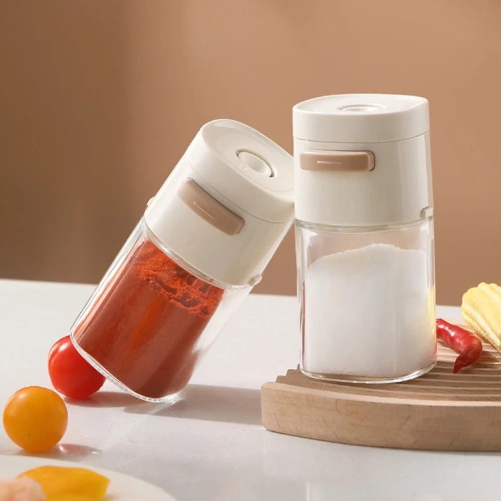 Zesty Twist Multi-Dispense: The Glass Genius for Salt, Sugar, and Spices