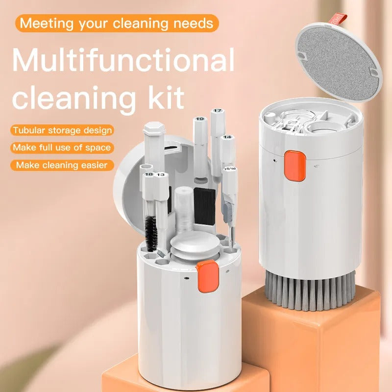 TechTidy Pro: 8-in-1 Gadget Genius Cleaning Kit