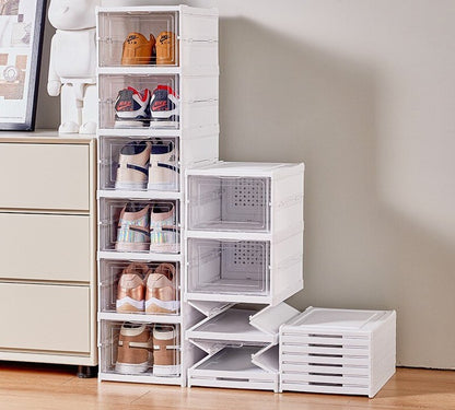 StackyTrans Shoe Stash - Single tower of 6 Shoe Storage