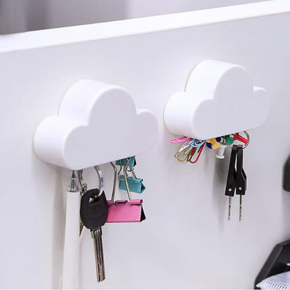 MagnetCloud - Funky Cloud Shaped Magnetic Keychain Organizer