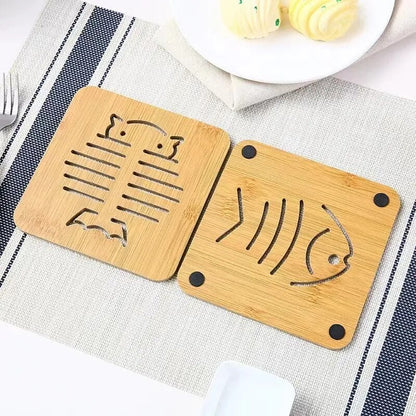 WoodyMat Delight: Dining Duo - SET OF 2 PCS