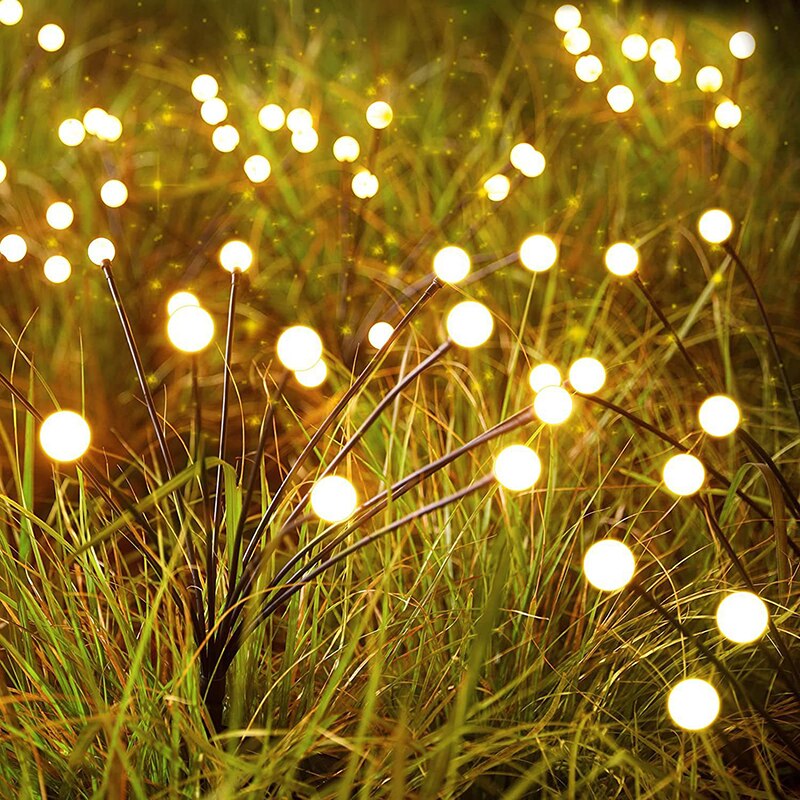 Solar Swaying Fireflies: The Night's Dance -  Led Solar Light