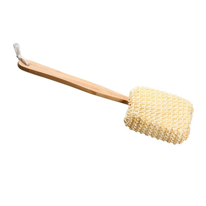 BathBliss Sisal-Spa Long-Handle Scrubber