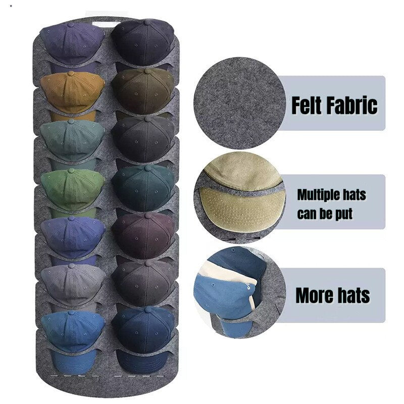 Funky Hat Wall Organizer