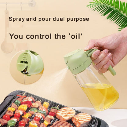 GroovyGlide Glass Oil Dispenser 470ML