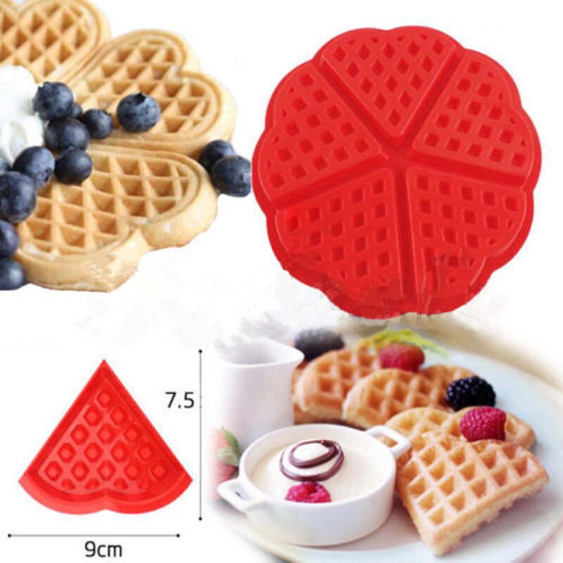 "Waffalicious" - Creative Non-stick Food Grade Silicone Waffle Mold