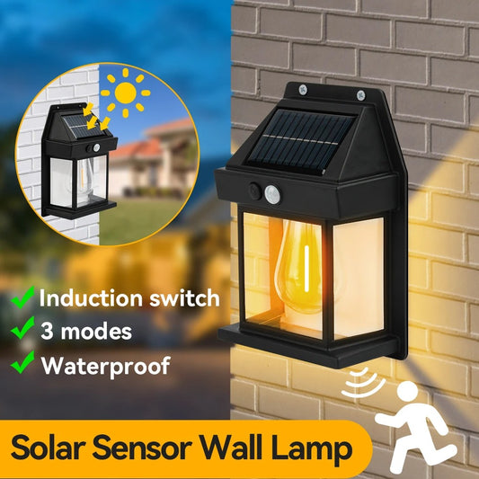 SolStep GlowGuard - LED Solar Motion Sensor Wall & Step Light