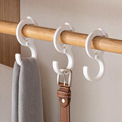 Quirky Quintet: Windproof S-Shaped Closet Hooks"