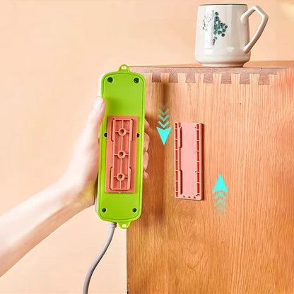 ZapStick: Funky Wall-mounted Socket Holder - Socket Not Included