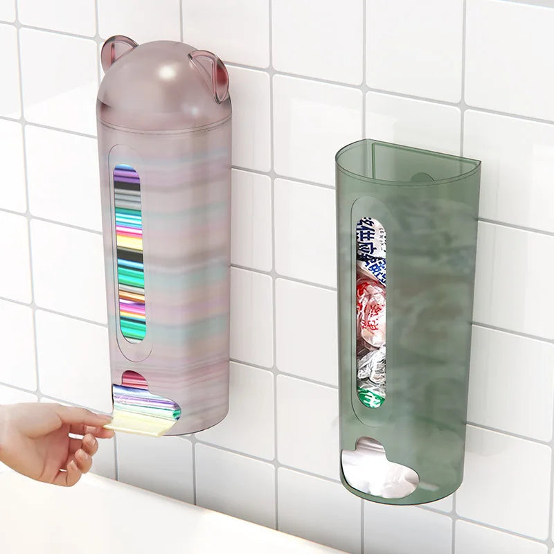 1 pcs HangEasy Wall-Mounted Garbage Bag Dispenser